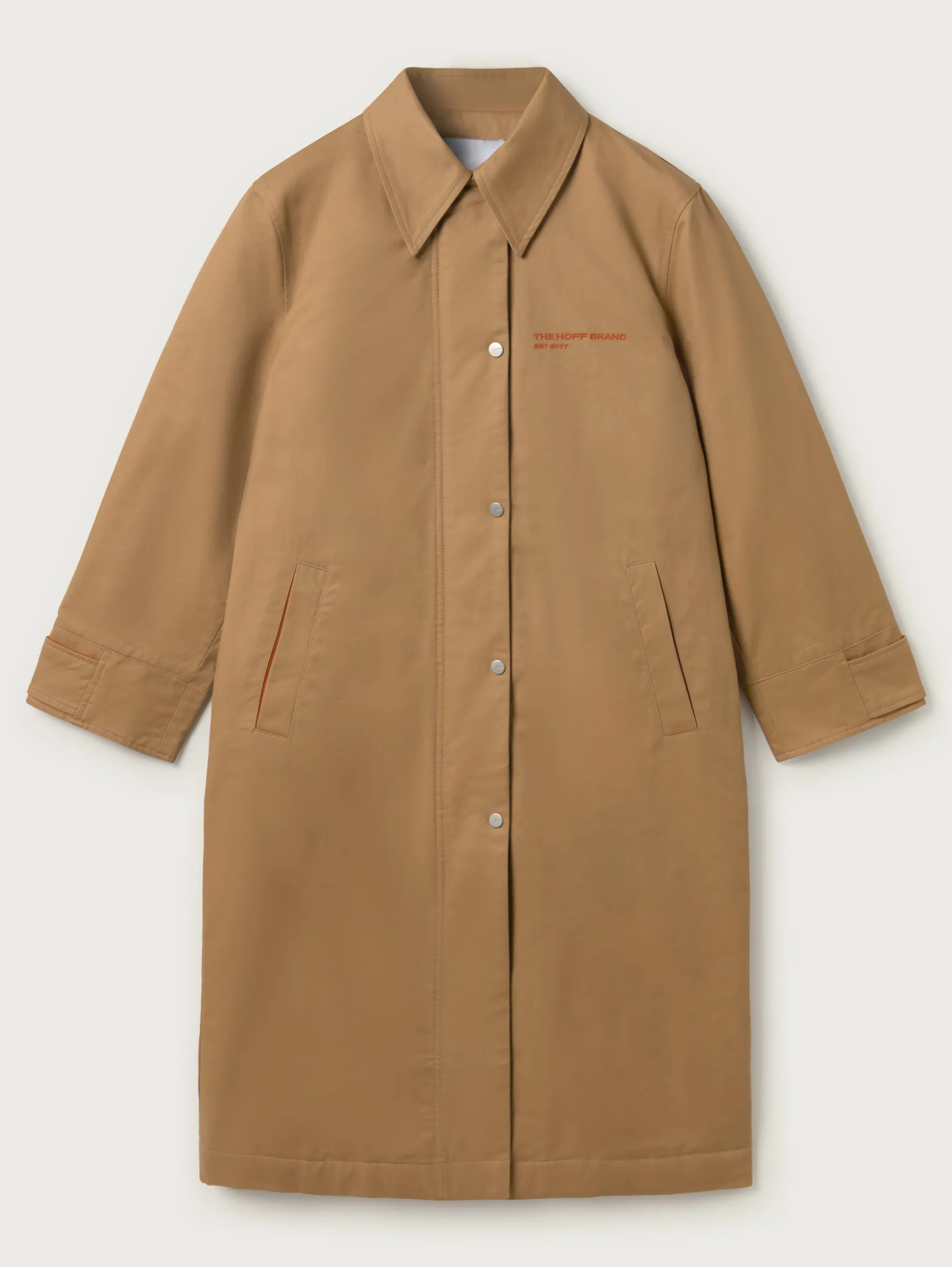 Jackets<HOFF BEIGE POPPY TRENCHCOAT