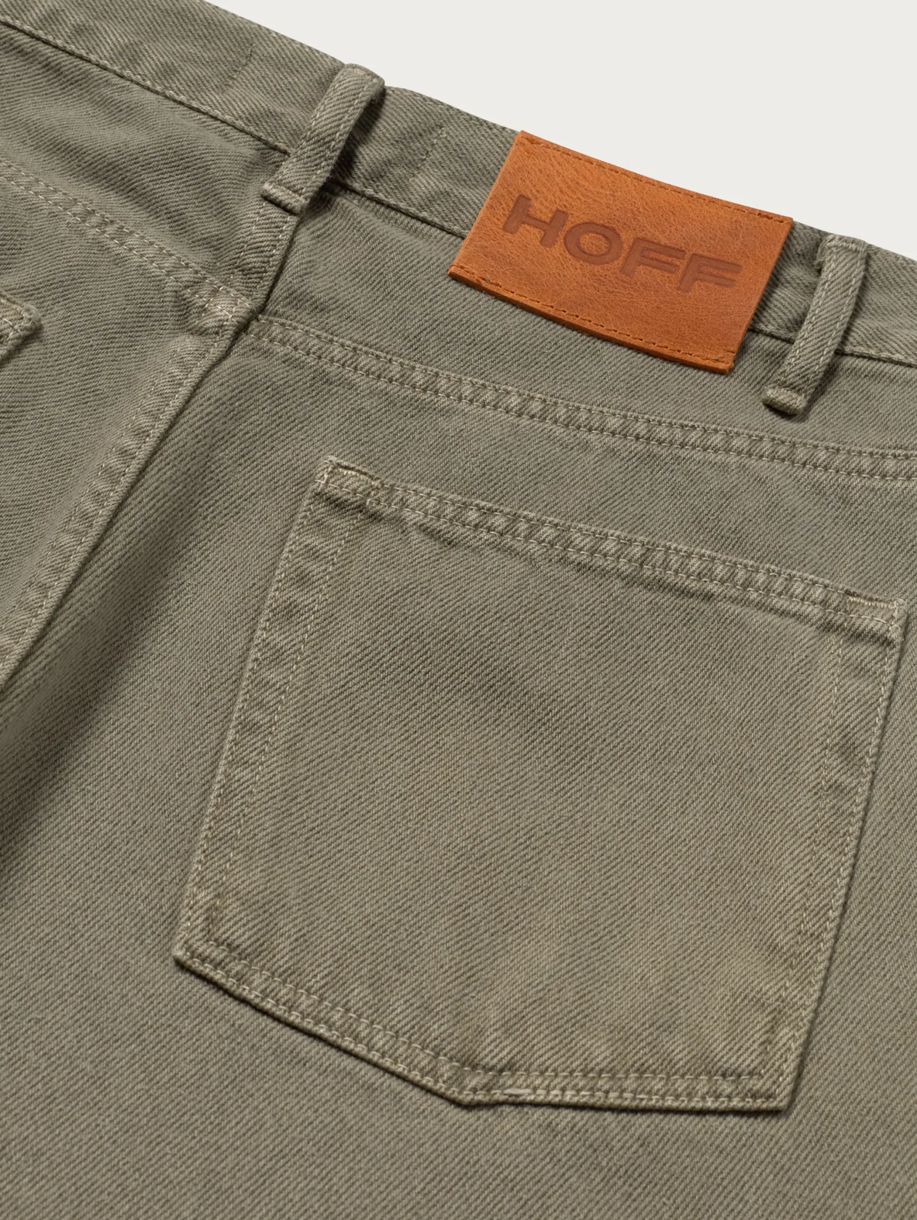 Pants<HOFF KHAKI DENIM
